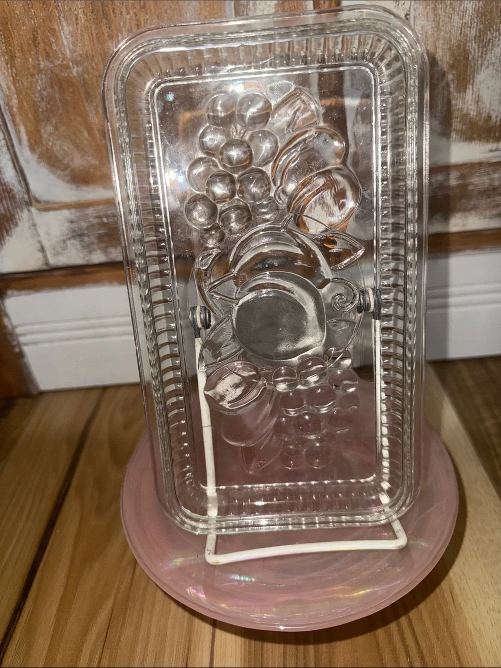 Federal glass refrigerator dish top lid